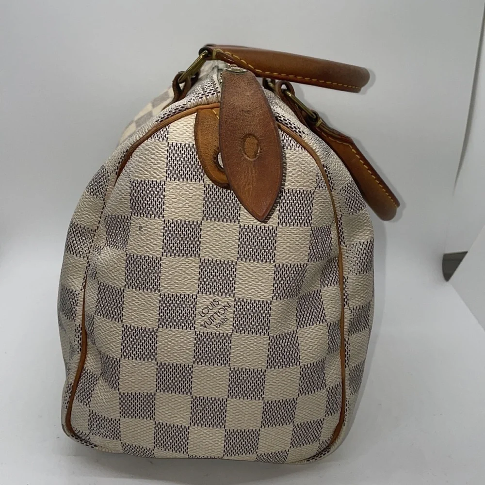 Louis Vuitton Damier Azur speedy bag 25 - Picture 3 of 16